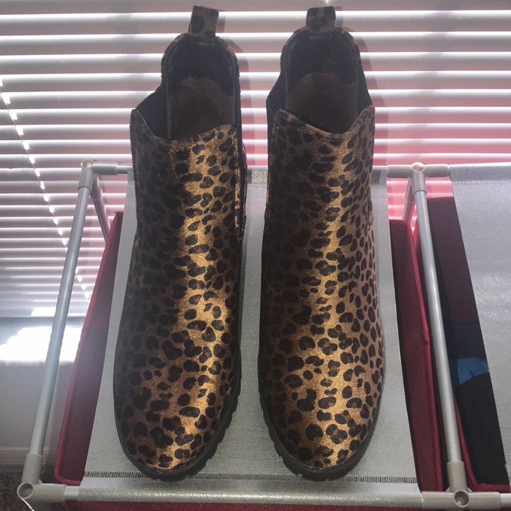 Cheetah boots